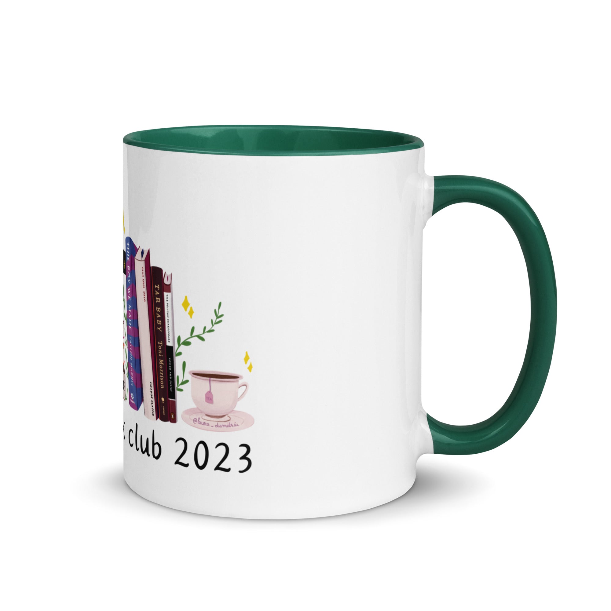 2023 Book Club Mug with Green