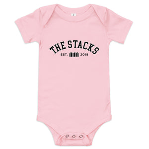 The Stacks University Baby Onesie