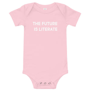 The Future is Literate Baby Onesie