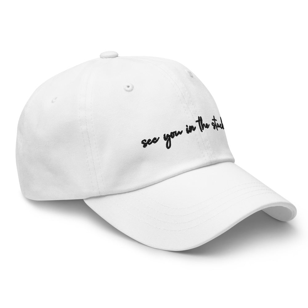 See You In The Stacks Dad Hat