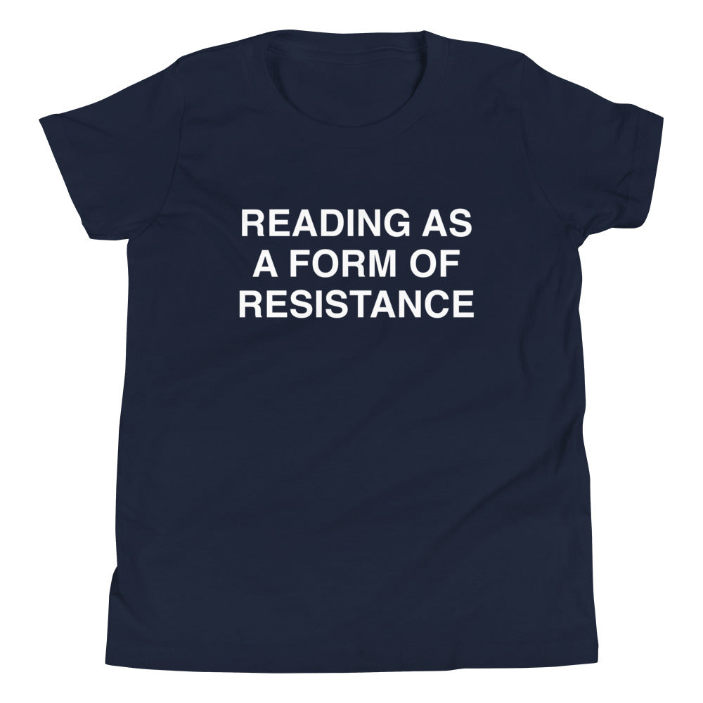 Reading as a Form of Resistance Kid's Tee