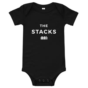 The Stacks Baby Onesie