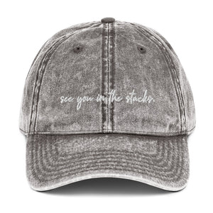 See You In The Stacks Vintage Dad Hat