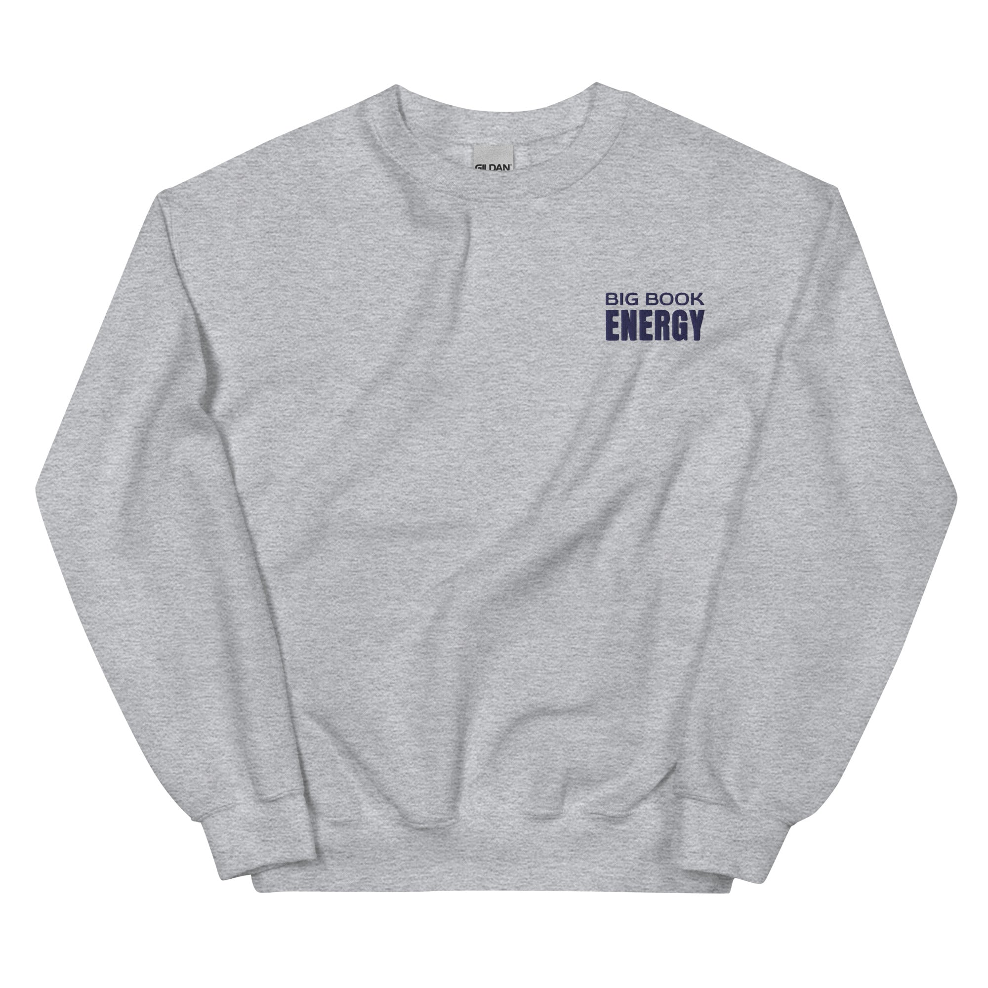 Big Book Energy Embroidered Sweatshirt