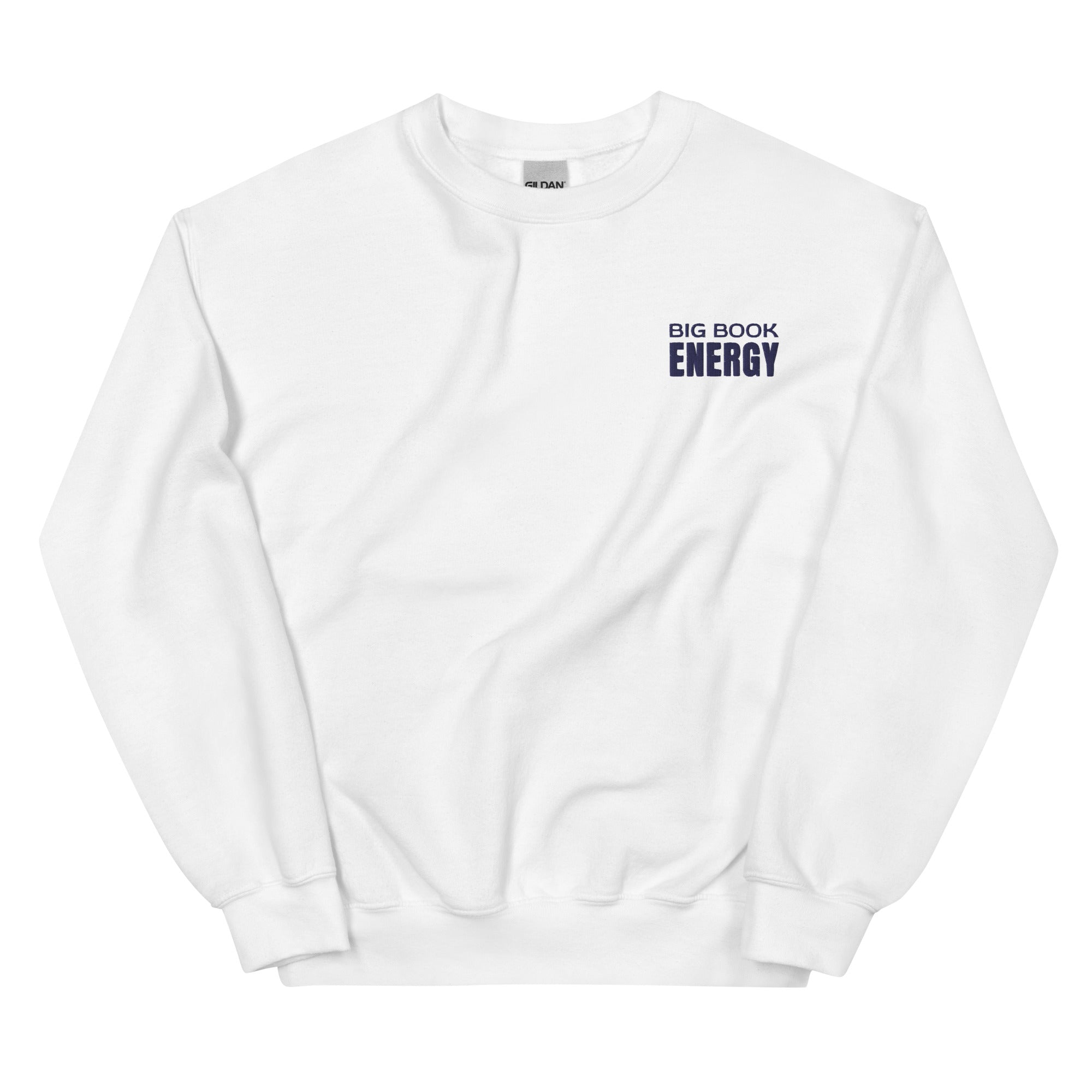 Big Book Energy Embroidered Sweatshirt